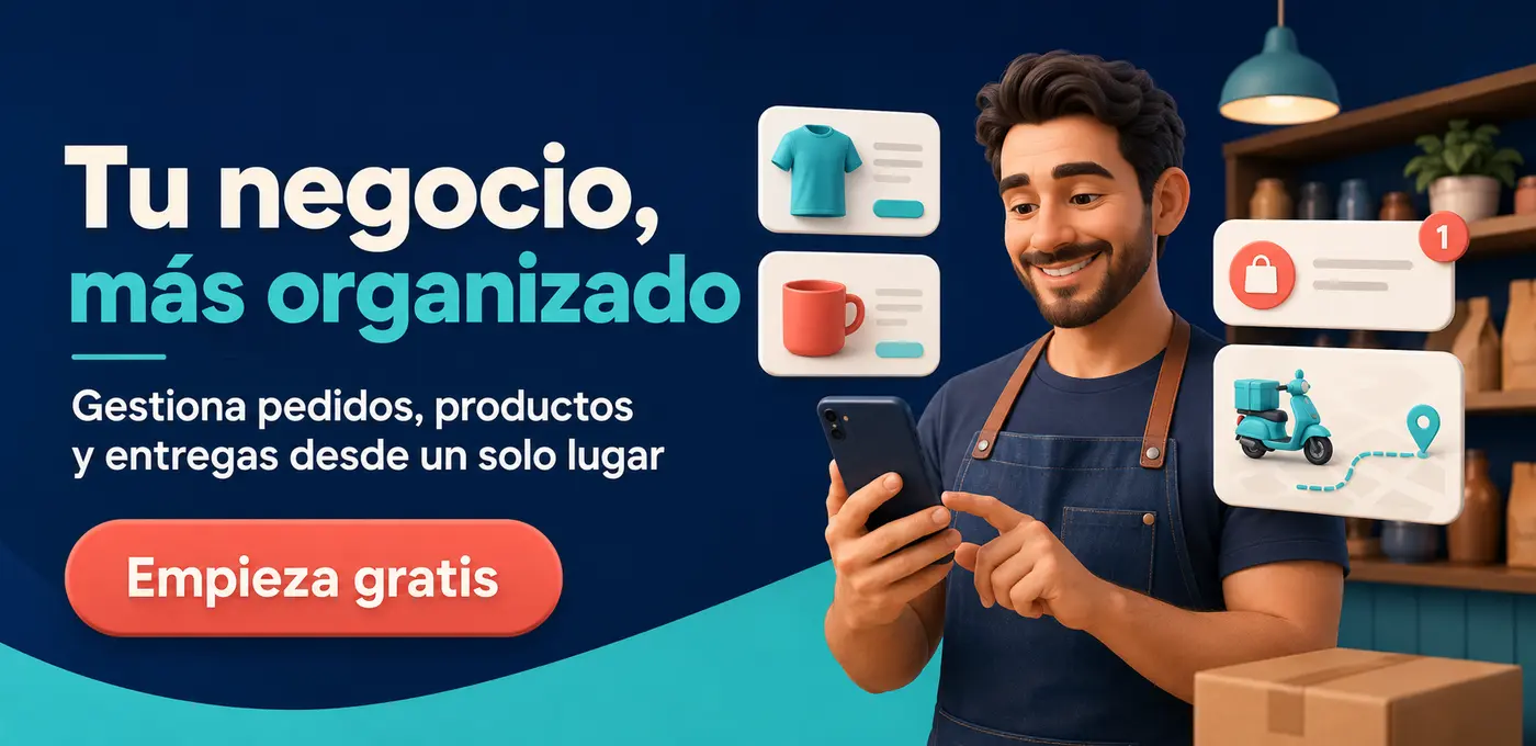 Gestiona pedidos y productos