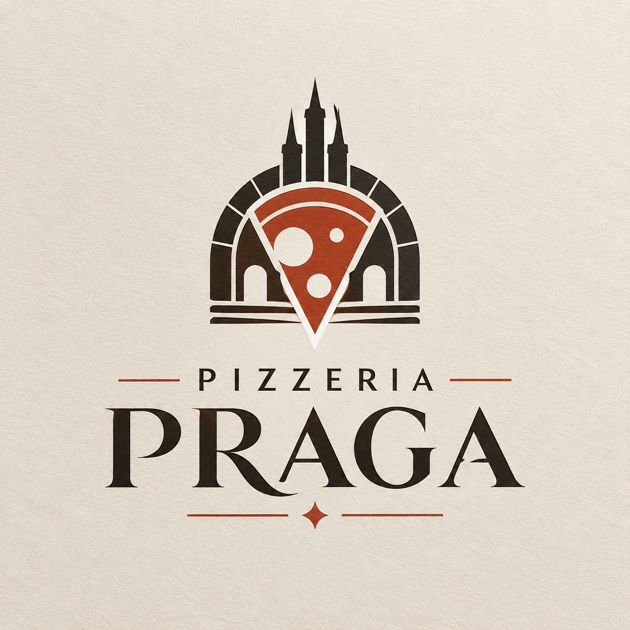 Logo de Pizzería Praga