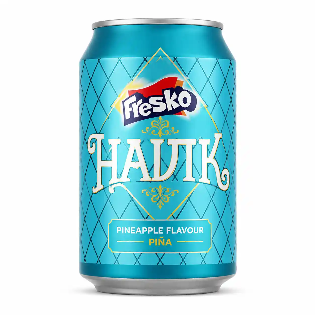 Refresco de lata Piña